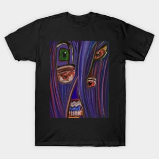 Lost in the Wall (dark) by Paul Tinklin T-Shirt